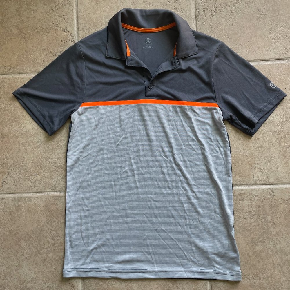 Boys' Striped Golf Polo Shirt - All in Motion™ Champion